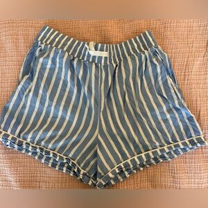 Old Navy High Waisted Poplin Pajama Shorts